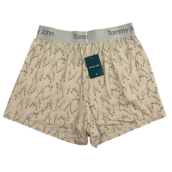 Tommy John Other - Tommy John Second Skin Womens Pajama Sleep Shorts Size Small Pink Cheers NEW